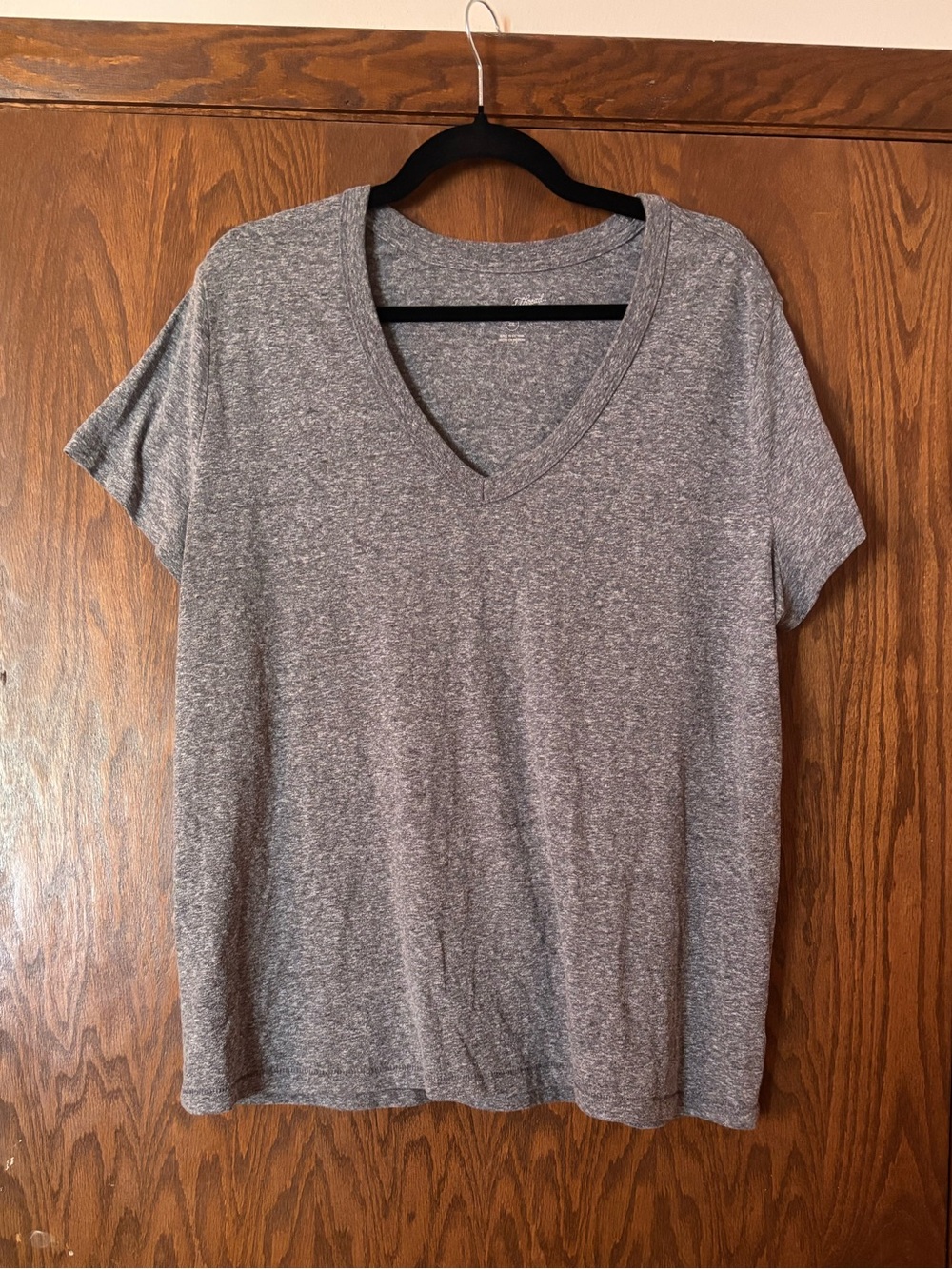 Universal Thread Heather Gray V-Neck Tee